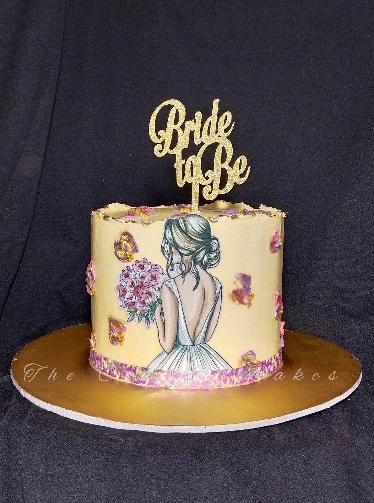 Bride to be Cake 001